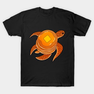 Cute Pancake Turtle Food Animal- C3 T-Shirt